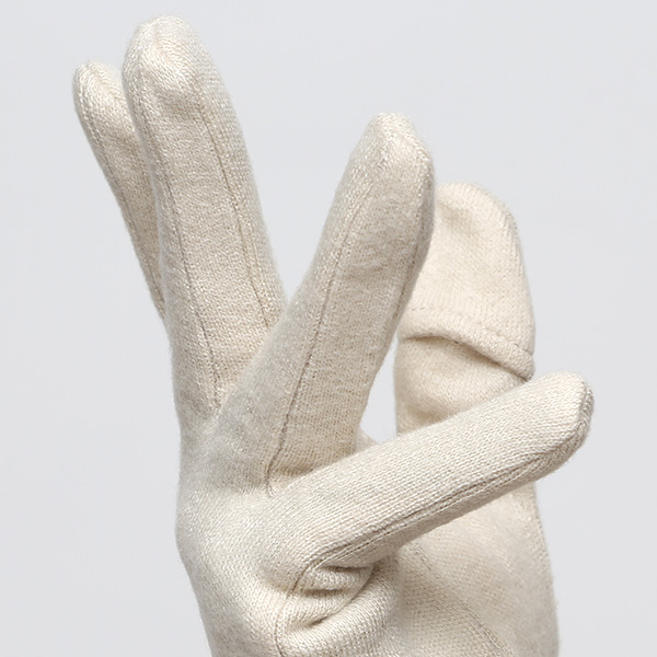  KURODA(クロダ) おひるねねこ レディース 手袋 スマホ操作可能 ベージュ 肌色 暖かい 裏起毛 防寒 猫 動物 アニマル キャラクター 刺繍 かわいい 暖かい 裏起毛 日本企画 ブランド タッチパネル スマートフォン