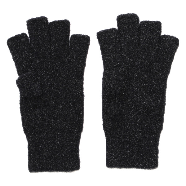 手袋 レディース ナイロンソフトヤーン素材 防寒 暖かい 柔らかい 肌触り ブラック 黒 黒色 タッチパネル スマホ操作可能 日本企画 ブランド 付け心地 良い 滑らか 履き心地 女性 KURODA(クロダ)