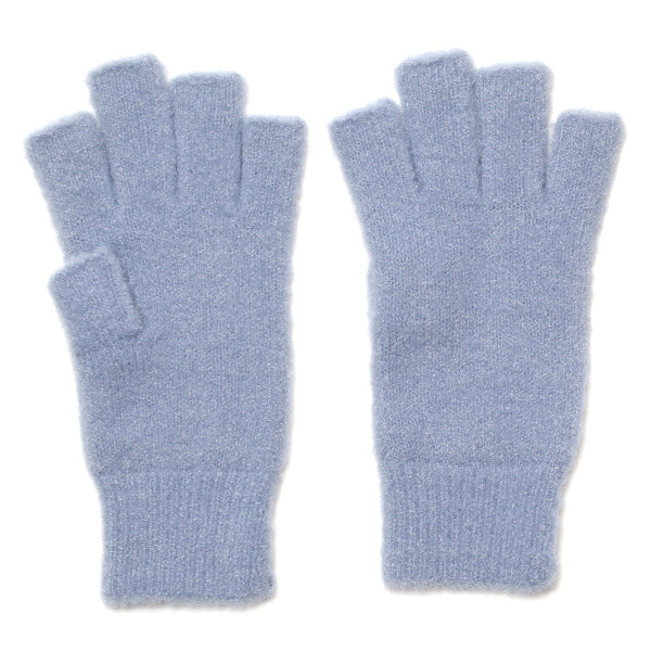 手袋 レディース ナイロンソフトヤーン素材 防寒 暖かい 柔らかい 肌触り ブルー ネイビー 青色 タッチパネル スマホ操作可能 日本企画 ブランド 付け心地 良い 滑らか 履き心地 女性 KURODA(クロダ)