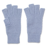 KURODA(クロダ) ナイロンソフトヤーン フィンガーレス レディース 手袋 ブルー