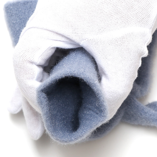 手袋 レディース ナイロンソフトヤーン素材 防寒 暖かい 柔らかい 肌触り ブルー ネイビー 青色 タッチパネル スマホ操作可能 日本企画 ブランド 付け心地 良い 滑らか 履き心地 女性 KURODA(クロダ)