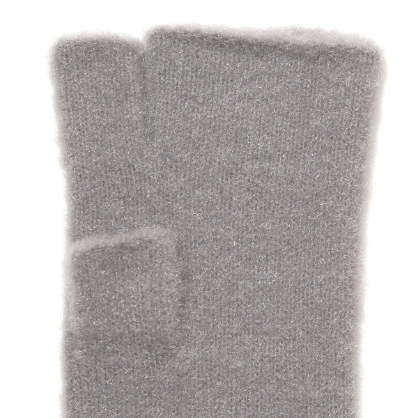  手袋 レディース ナイロンソフトヤーン素材 防寒 暖かい 柔らかい 肌触り ミドル丈 グレー グレイ 灰色 タッチパネル スマホ操作可能 ロング丈 日本企画 ブランド 付け心地 良い 滑らか 履き心地 KURODA(クロダ)