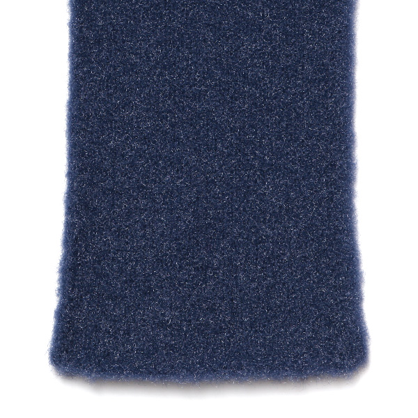  手袋 レディース ナイロンソフトヤーン素材 防寒 暖かい 柔らかい 肌触り ミドル丈 ブルー ネイビー 青色 タッチパネル スマホ操作可能 ロング丈 日本企画 ブランド 付け心地 良い 滑らか 履き心地 KURODA(クロダ)