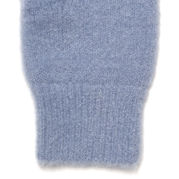 手袋 メンズ ナイロンソフトヤーン素材 防寒 暖かい 柔らかい 肌触り ブルー ネイビー 青色 タッチパネル スマホ操作可能 日本企画 ブランド 男性 付け心地 良い 滑らか 履き心地 KURODA(クロダ)