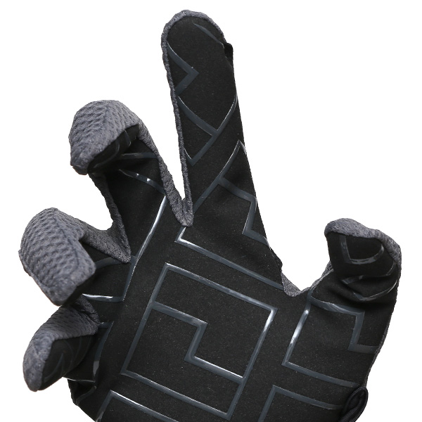  KURODA(クロダ) 手袋 自転車 メンズ スマホ操作可能  吸湿速乾 バイクグローブ グレー グレイ 灰色 タッチパネル スマートフォン 通気性 耐久性 洗濯 手洗い可能 男性 プレゼント ギフト スポーツ PELLEK ペレック