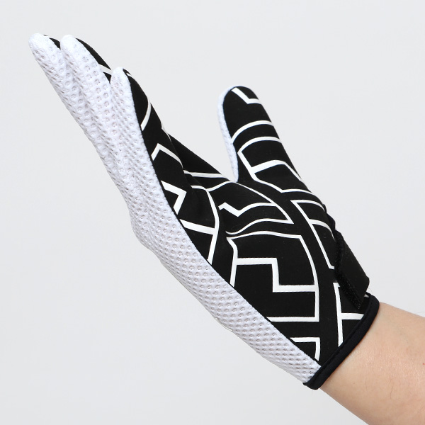  KURODA(クロダ) 手袋 自転車 メンズ スマホ操作可能  吸湿速乾 バイクグローブ ホワイト 白色 タッチパネル スマートフォン 通気性 耐久性 洗濯 手洗い可能 男性 プレゼント ギフト スポーツ PELLEK ペレック