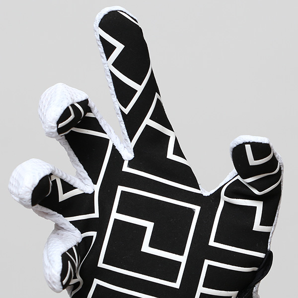  KURODA(クロダ) 手袋 自転車 メンズ スマホ操作可能  吸湿速乾 バイクグローブ ホワイト 白色 タッチパネル スマートフォン 通気性 耐久性 洗濯 手洗い可能 男性 プレゼント ギフト スポーツ PELLEK ペレック