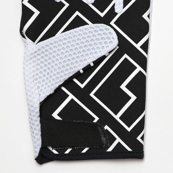  KURODA(クロダ) 手袋 自転車 メンズ スマホ操作可能  吸湿速乾 バイクグローブ ホワイト 白色 タッチパネル スマートフォン 通気性 耐久性 洗濯 手洗い可能 男性 プレゼント ギフト スポーツ PELLEK ペレック