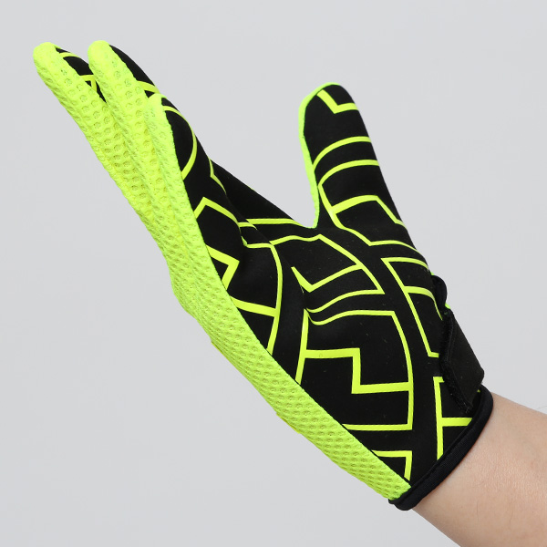 KURODA(クロダ) 手袋 自転車 メンズ スマホ操作可能 吸湿速乾 バイクグローブ イエロー 黄色 タッチパネル スマートフォン 通気性 耐久性 洗濯 手洗い可能 男性 プレゼント ギフト スポーツ PELLEK ペレック