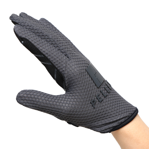  KURODA(クロダ) 手袋 自転車 レディース スマホ操作可能  吸湿速乾 バイクグローブ グレー グレイ 灰色 タッチパネル スマートフォン 通気性 耐久性 洗濯 手洗い可能 女性 プレゼント ギフト スポーツ PELLEK ペレック
