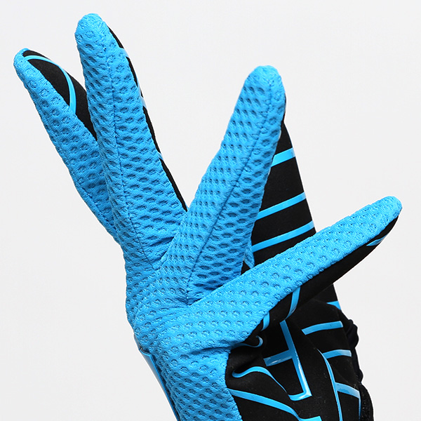  KURODA(クロダ) 手袋 自転車 レディース スマホ操作可能  吸湿速乾 バイクグローブ ブルー ネイビー 青色 タッチパネル スマートフォン 通気性 耐久性 洗濯 手洗い可能 女性 プレゼント ギフト スポーツ PELLEK ペレック