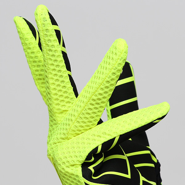 KURODA(クロダ) 手袋 自転車 レディース スマホ操作可能 吸湿速乾 バイクグローブ イエロー 黄色 タッチパネル スマートフォン 通気性 耐久性 洗濯 手洗い可能 女性 プレゼント ギフト スポーツ PELLEK ペレック