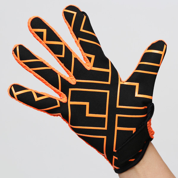  KURODA(クロダ) 手袋 自転車 レディース スマホ操作可能  吸湿速乾 バイクグローブ オレンジ 橙色 タッチパネル スマートフォン 通気性 耐久性 洗濯 手洗い可能 女性 プレゼント ギフト スポーツ PELLEK ペレック