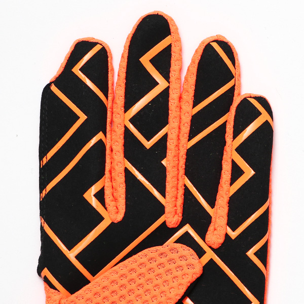  KURODA(クロダ) 手袋 自転車 レディース スマホ操作可能  吸湿速乾 バイクグローブ オレンジ 橙色 タッチパネル スマートフォン 通気性 耐久性 洗濯 手洗い可能 女性 プレゼント ギフト スポーツ PELLEK ペレック