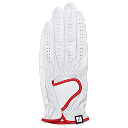 KURODA(クロダ) ペレック(PELLEK) メンズ ゴルフグローブ レザーシリーズ 右利き(左手用) レッド