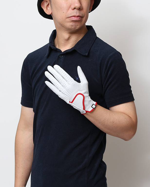 ゴルフグローブ 英国ピタード社製 羊革 メンズ 右利き用(左手用) 日本製 全天候対応 本革手袋 レッド ワイン 赤色 おしゃれ 高級 男性 プレゼント ギフト クリスマス KURODA(クロダ) ペレック(PELLEK)