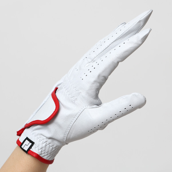  ゴルフグローブ 英国ピタード社製 羊革 レディース 右利き用(左手用) 日本製 全天候対応 本革手袋 レッド ワイン 赤色 おしゃれ 高級 女性 プレゼント ギフト クリスマス KURODA(クロダ) ペレック(PELLEK)