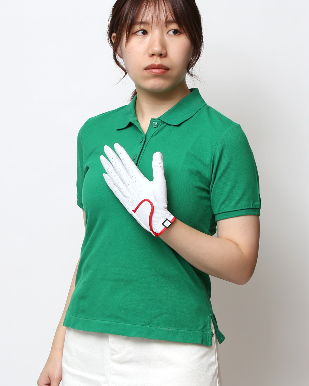 ゴルフグローブ 英国ピタード社製 羊革 レディース 右利き用(左手用) 日本製 全天候対応 本革手袋 レッド ワイン 赤色 おしゃれ 高級 女性 プレゼント ギフト クリスマス KURODA(クロダ) ペレック(PELLEK)