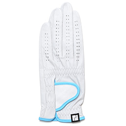 KURODA(クロダ) ペレック(PELLEK) レディース ゴルフグローブ レザーシリーズ 右利き(左手用) ブルー
