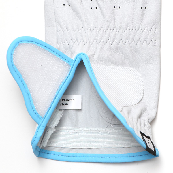  ゴルフグローブ 英国ピタード社製 羊革 レディース 右利き用(左手用) 日本製 全天候対応 本革手袋 ブルー ネイビー 青色 おしゃれ 高級 女性 プレゼント ギフト クリスマス KURODA(クロダ) ペレック(PELLEK)