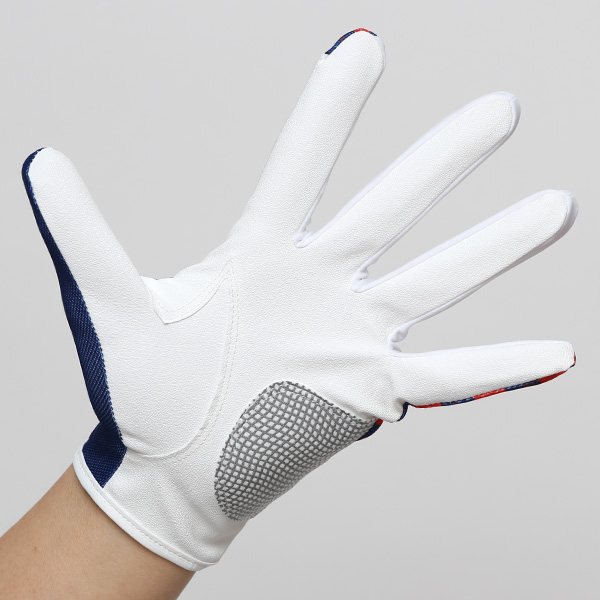  ゴルフ 手袋 メンズ ブランド 右利き用 左手 洗濯可 総柄 ゴルフグローブ 男性用 ストレッチ フィット感 速乾性 ブルー ネイビー 青色 スポーツ オシャレ プレゼント 父の日 グローブ ゴルフ ブランド サイズ 23/24/25 ペレック(PELLEK)