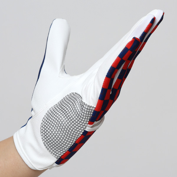  ゴルフ 手袋 メンズ ブランド 右利き用 左手 洗濯可 総柄 ゴルフグローブ 男性用 ストレッチ フィット感 速乾性 ブルー ネイビー 青色 スポーツ オシャレ プレゼント 父の日 グローブ ゴルフ ブランド サイズ 23/24/25 ペレック(PELLEK)