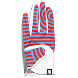 クロダ(KURODA) ペレック(PELLEK) メンズ ゴルフグローブ シンセティックストレッチシリーズ 右利き(左手用) レッド