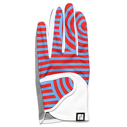 クロダ(KURODA) ペレック(PELLEK) メンズ ゴルフグローブ シンセティックストレッチシリーズ 右利き(左手用) レッド