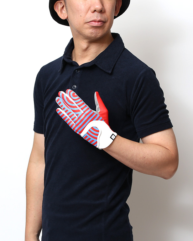 ゴルフ 手袋 メンズ ブランド 右利き用 左手 洗濯可 総柄 ゴルフグローブ 男性用 ストレッチ フィット感 速乾性 レッド ワイン 赤色 スポーツ オシャレ プレゼント 父の日 グローブ ゴルフ ブランド サイズ 23/24/25 ペレック(PELLEK)