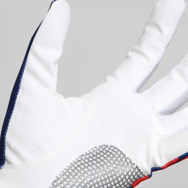 ゴルフ 手袋 レディース ブランド 両手 洗濯可 総柄 ゴルフグローブ 女性用 ストレッチ フィット感 速乾性 ブルー ネイビー 青色 スポーツ オシャレ プレゼント グローブ ゴルフ ブランド サイズ 19/21 ペレック(PELLEK)