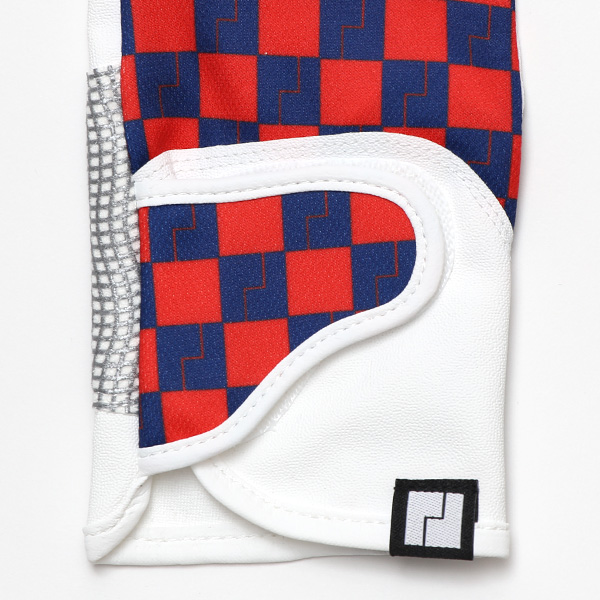 ゴルフ 手袋 レディース ブランド 両手 洗濯可 総柄 ゴルフグローブ 女性用 ストレッチ フィット感 速乾性 ブルー ネイビー 青色 スポーツ オシャレ プレゼント グローブ ゴルフ ブランド サイズ 19/21 ペレック(PELLEK)