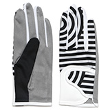 クロダ(KURODA) ペレック(PELLEK) レディース ゴルフグローブ シンセティックストレッチシリーズ 両手用 ブラック