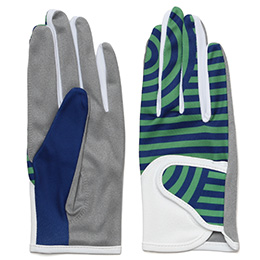 クロダ(KURODA) ペレック(PELLEK) レディース ゴルフグローブ シンセティックストレッチシリーズ 両手用 ネイビー