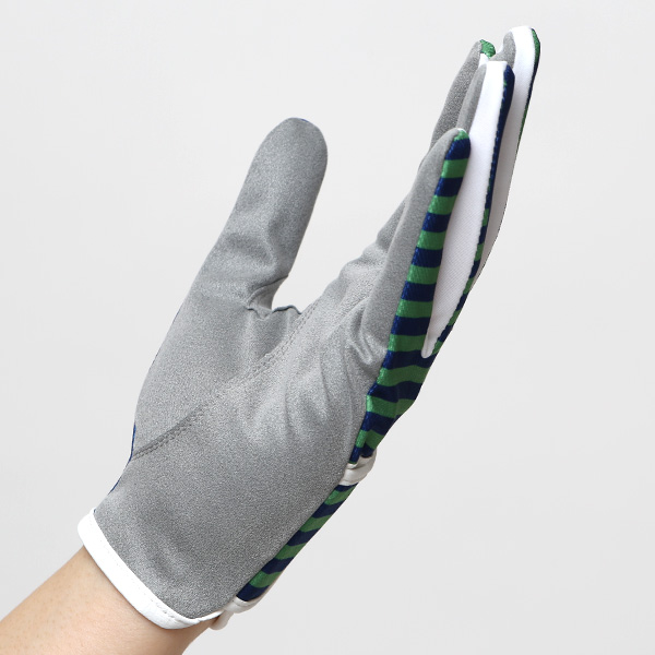  ゴルフ 手袋 レディース ブランド 両手 洗濯可 総柄 ゴルフグローブ 女性用 ストレッチ フィット感 速乾性 ブルー ネイビー 青色 スポーツ オシャレ プレゼント グローブ ゴルフ ブランド サイズ 19/21 ペレック(PELLEK)