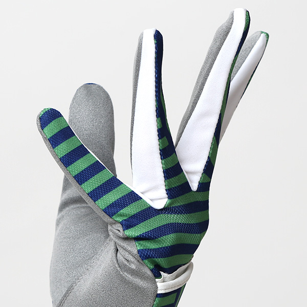  ゴルフ 手袋 レディース ブランド 両手 洗濯可 総柄 ゴルフグローブ 女性用 ストレッチ フィット感 速乾性 ブルー ネイビー 青色 スポーツ オシャレ プレゼント グローブ ゴルフ ブランド サイズ 19/21 ペレック(PELLEK)