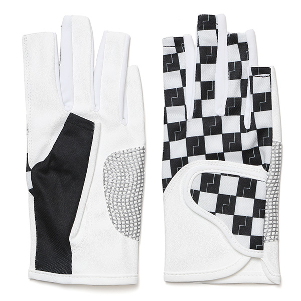  ゴルフ 手袋 レディース ブランド 両手 洗濯可 総柄 指無し フィンガーレス ゴルフグローブ ブラック 黒 黒色 女性用 ストレッチ フィット感 速乾性 スポーツ オシャレ プレゼント 日本ブランド サイズ 19/21 ペレック(PELLEK)