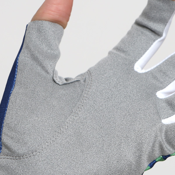  ゴルフ 手袋 レディース ブランド 両手 洗濯可 総柄 指無し フィンガーレス ゴルフグローブ ブルー ネイビー 青色 女性用 ストレッチ フィット感 速乾性 スポーツ オシャレ プレゼント 日本ブランド サイズ 19/21 ペレック(PELLEK)