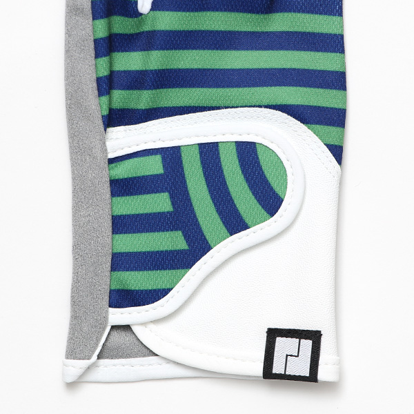  ゴルフ 手袋 レディース ブランド 両手 洗濯可 総柄 指無し フィンガーレス ゴルフグローブ ブルー ネイビー 青色 女性用 ストレッチ フィット感 速乾性 スポーツ オシャレ プレゼント 日本ブランド サイズ 19/21 ペレック(PELLEK)