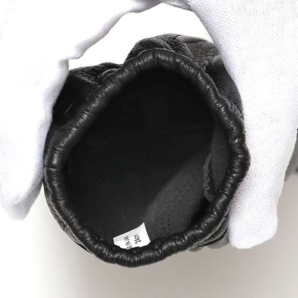  鹿革 日本製 バイクグローブ メンズ 自転車 ショート丈 手袋 スマホ操作可能 ブラック 黒 黒色 高級 ブランド 経年変化 味わい レザー スーツ 自転車通勤 ビジネス おしゃれ KURODA(クロダ) ペレック(PELLEK)