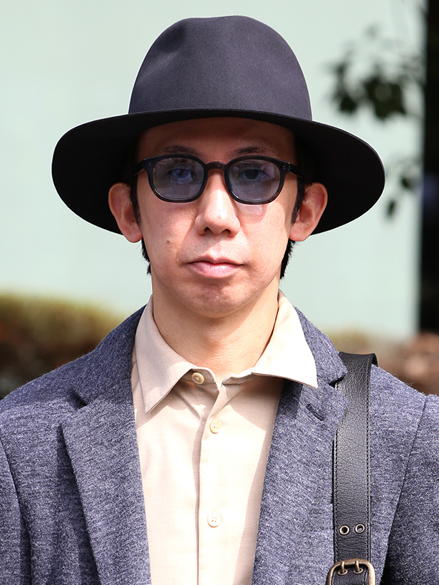サングラス メンズ 日本 ブランド 薄い 色 レンズ グレー グレイ 灰色 パリジャン ウェリントン フレンチビンテージ 黒縁 オシャレ 国産 鯖江 日本製 高級 手磨き ハンドメイド プレゼント ギフト QWON クヲン クオン MATSOUA マツワ Sunglass