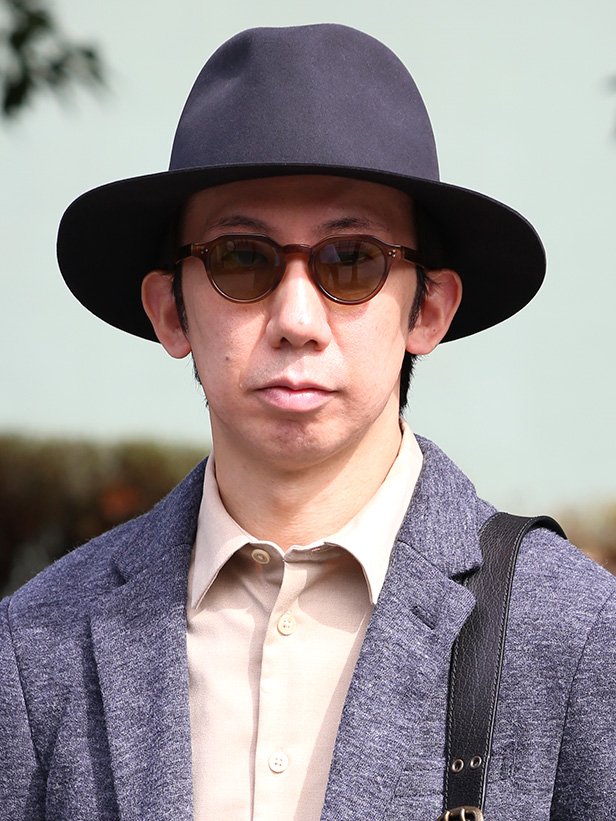 サングラス メンズ 日本 ブランド 薄い 色 レンズ ブラウン 茶 茶色 クラウンパント ボストン フレンチビンテージ 黒縁 オシャレ 国産 鯖江 日本製 高級 手磨き ハンドメイド プレゼント ギフト QWON クヲン クオン MOURLOT ムルロ Sunglass