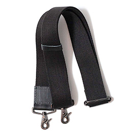 WONDER BAGGAGE(ワンダーバゲージ) ショルダーテープ acrylic ブラック