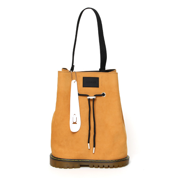 誠実 ショルダーバッグ トートバッグ 巾着バッグ オケル Okeru D 2type シューズバッグ ブーツ ユニセックス バッグ スニーカー ミニトート 茶色 茶 ブラウン 底広 自立 かばん 小さめ ブランド 本革 トート 2way メンズ メンズバッグ